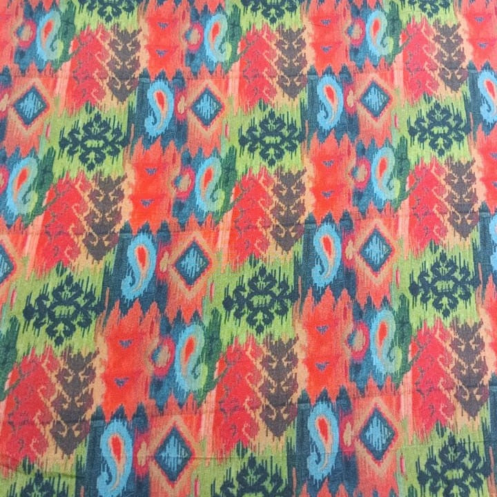 Orange Ferozi Parsi Boski Print