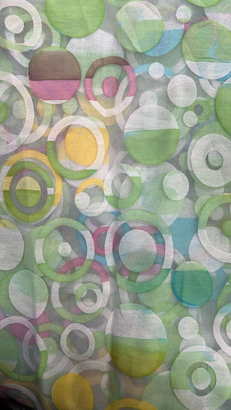 Organza Jacquard Print SFDS202