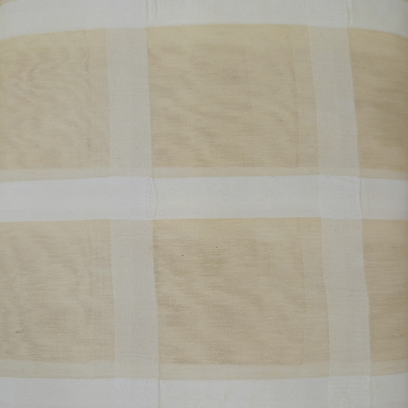 Check Tussar Silk Yarn Dyed NTCS03