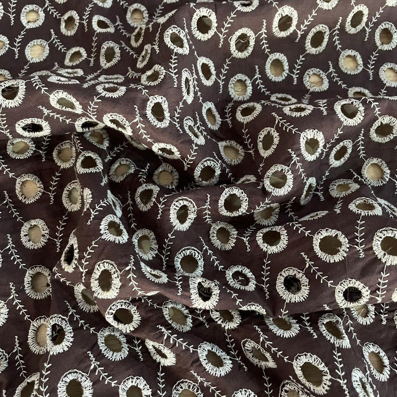 Cotton Embroidered Fabric OSCP234