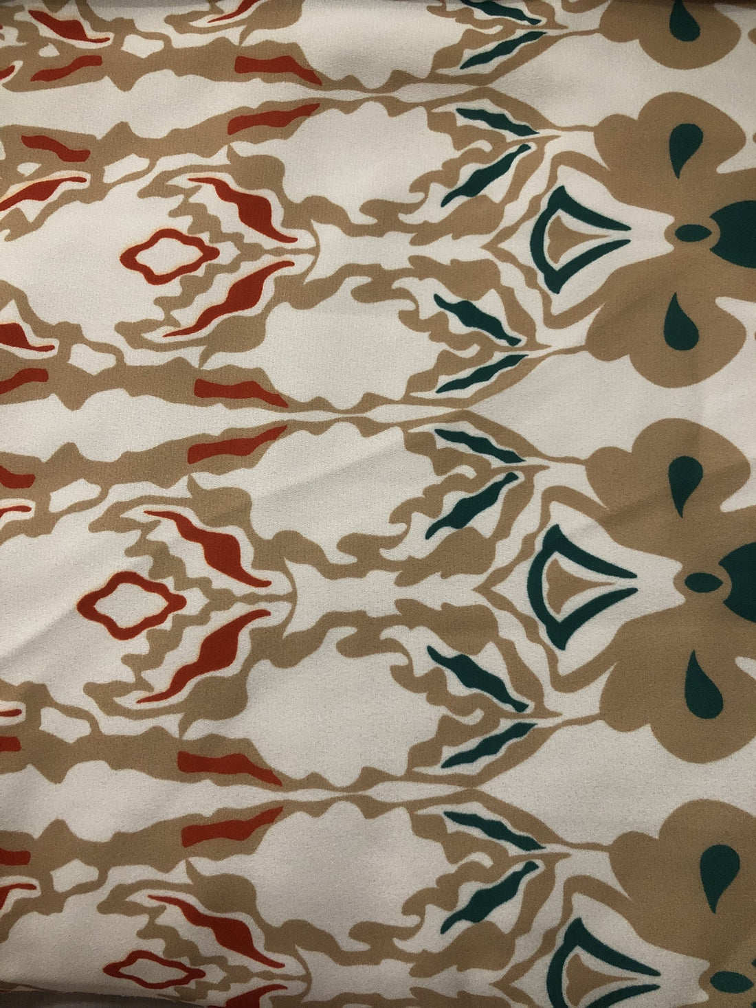 Leaf Bohemian Print On Royal Georgette RGPB21