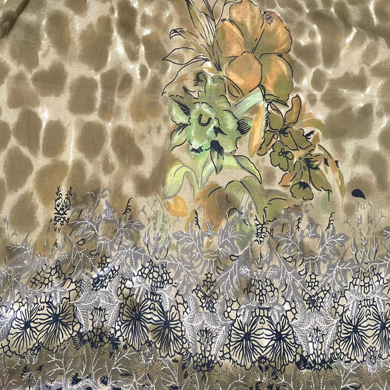 Cotton Knitted Print Fabric OSCP408