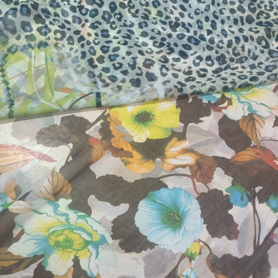 Print On Flat Chiffon FCPS191