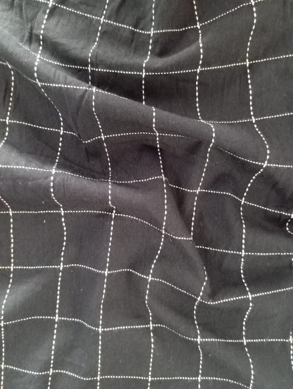 Check Print on Cotton Fabric OSCP18