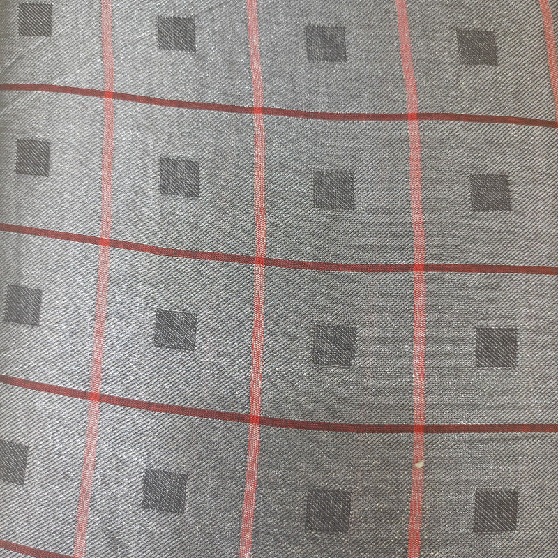 Cotton Lurex Check Yarn Dyed NTCS09