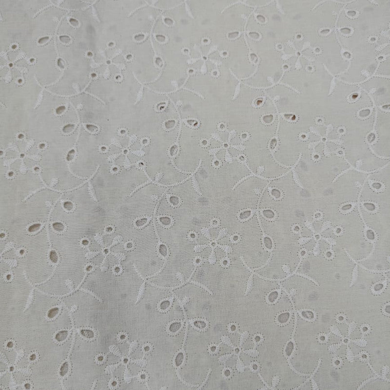Cotton Schiffli Fabric CFFS08