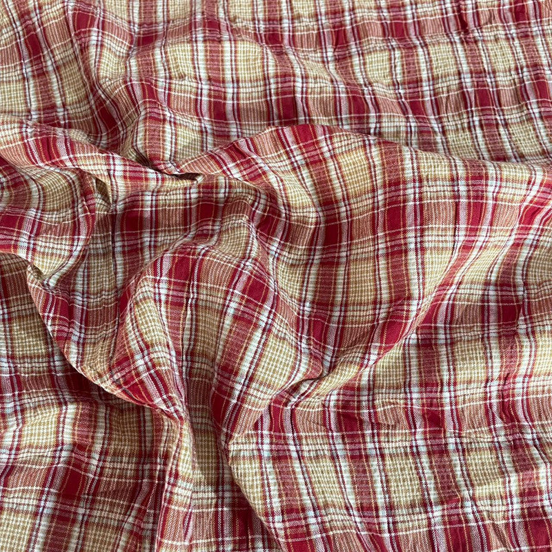 Cotton Check Fabric OSCP497