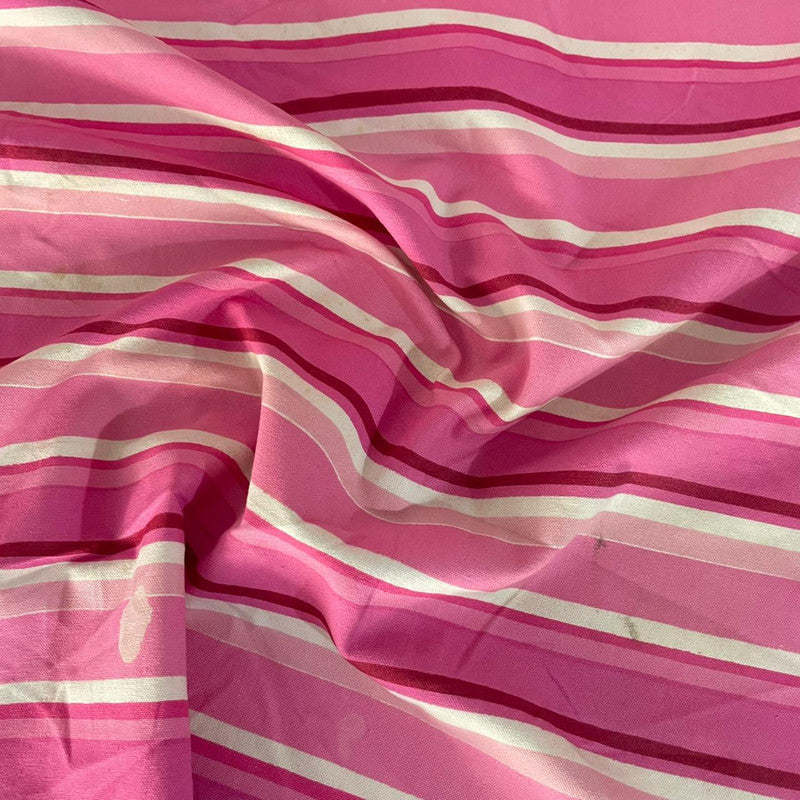 Cotton Canvas Stripe Fabric OSCP586