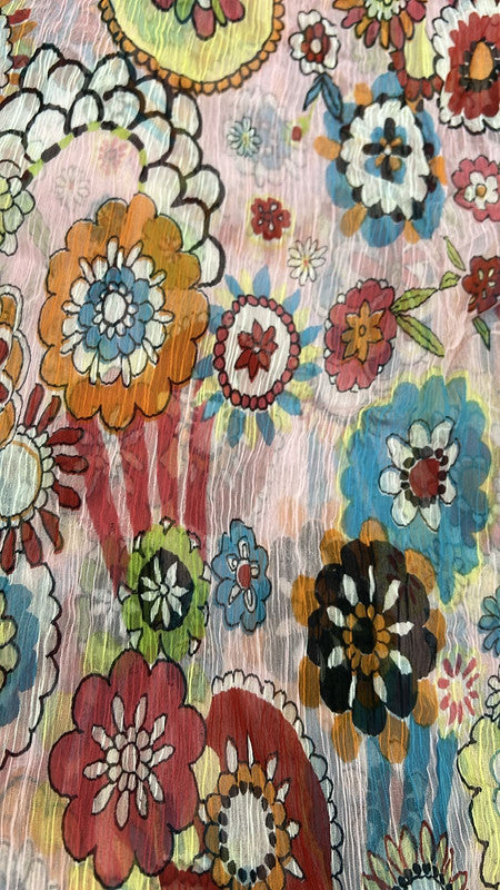 Poly Chiffon Print SFDS149
