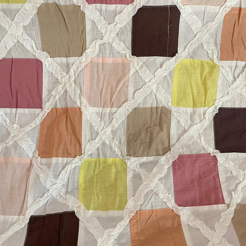 Cotton Patchwork With Embroidered Fabric OSCP367