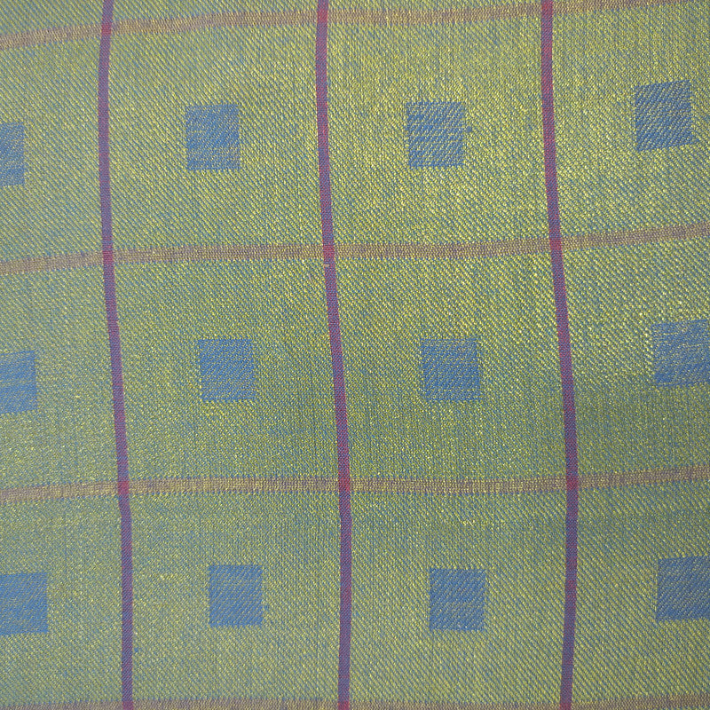 Cotton Lurex Check Yarn Dyed NTCS10