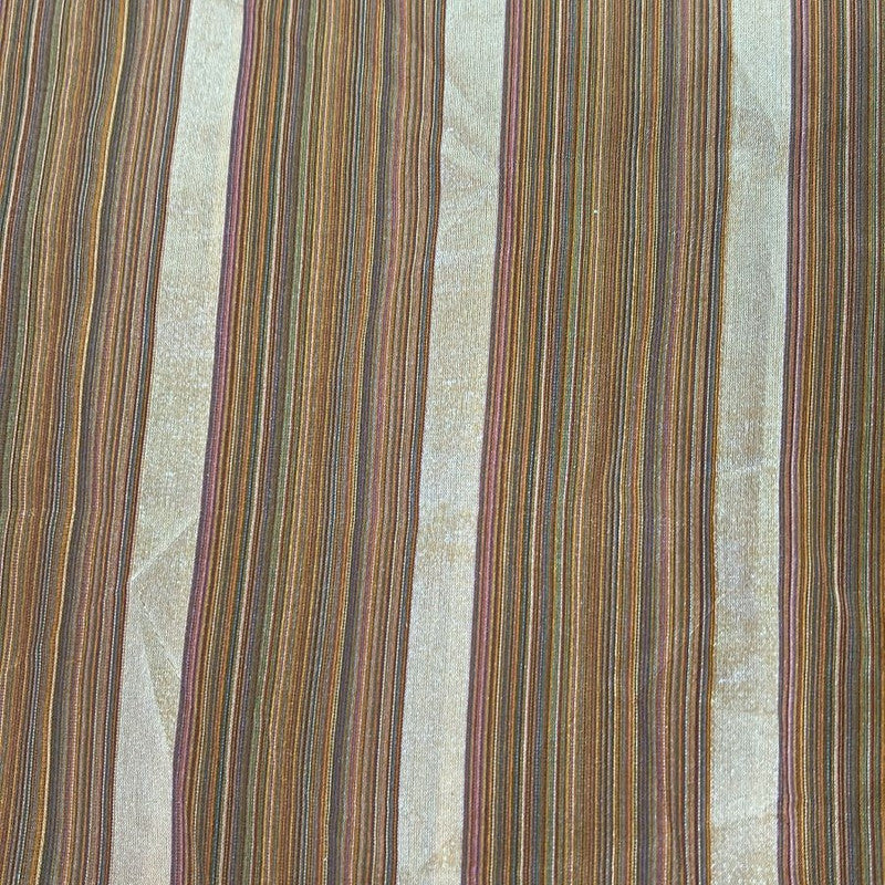Print On Poly Silk Stripe SFDS225