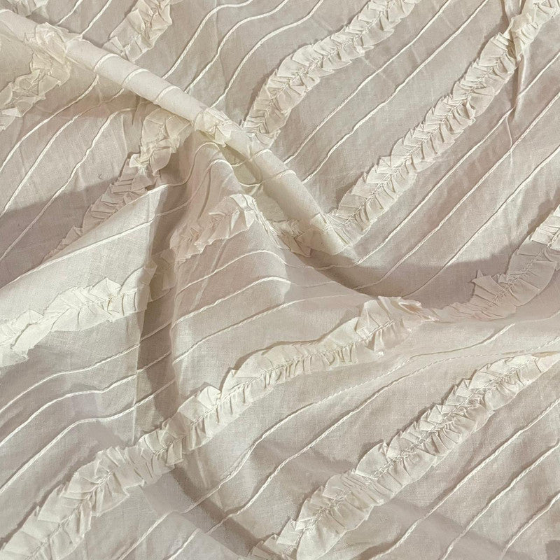 Cotton Embroidered Fabric OSCP443