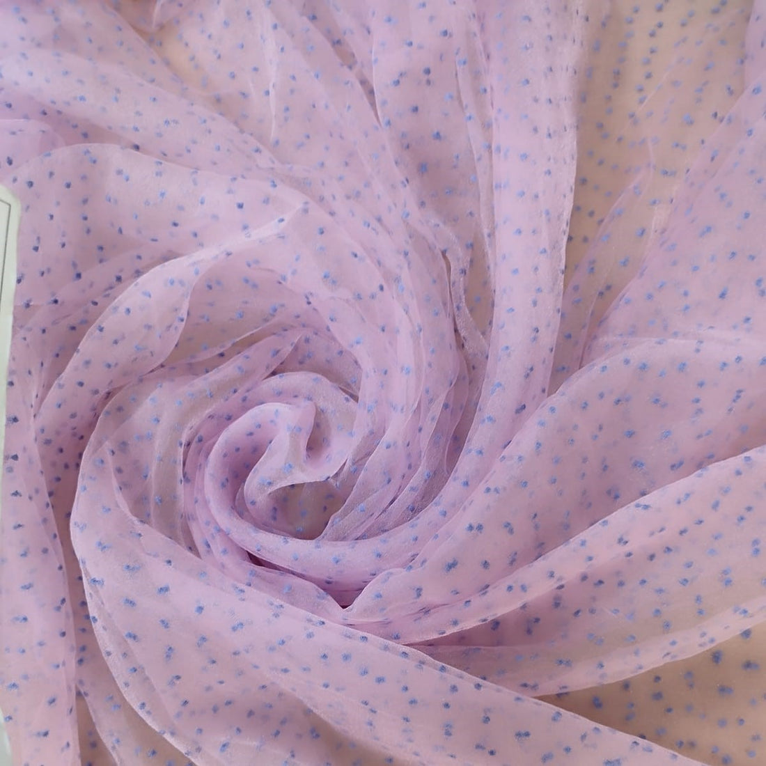 Madonna Organza (Two Tone)(Denim on Powder Pink 6)