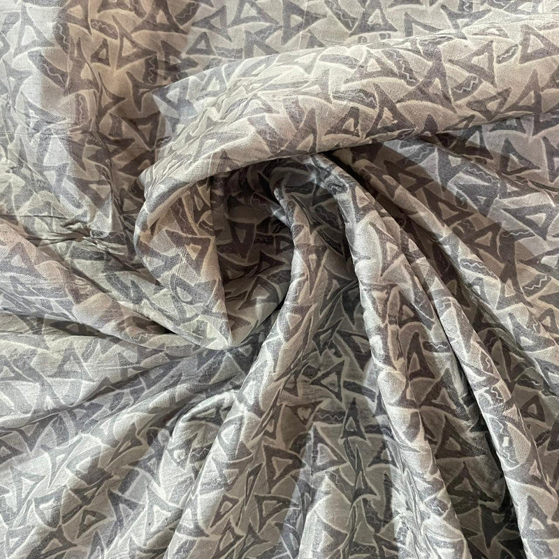 Geometrical Print on Poly Silk OSCP166