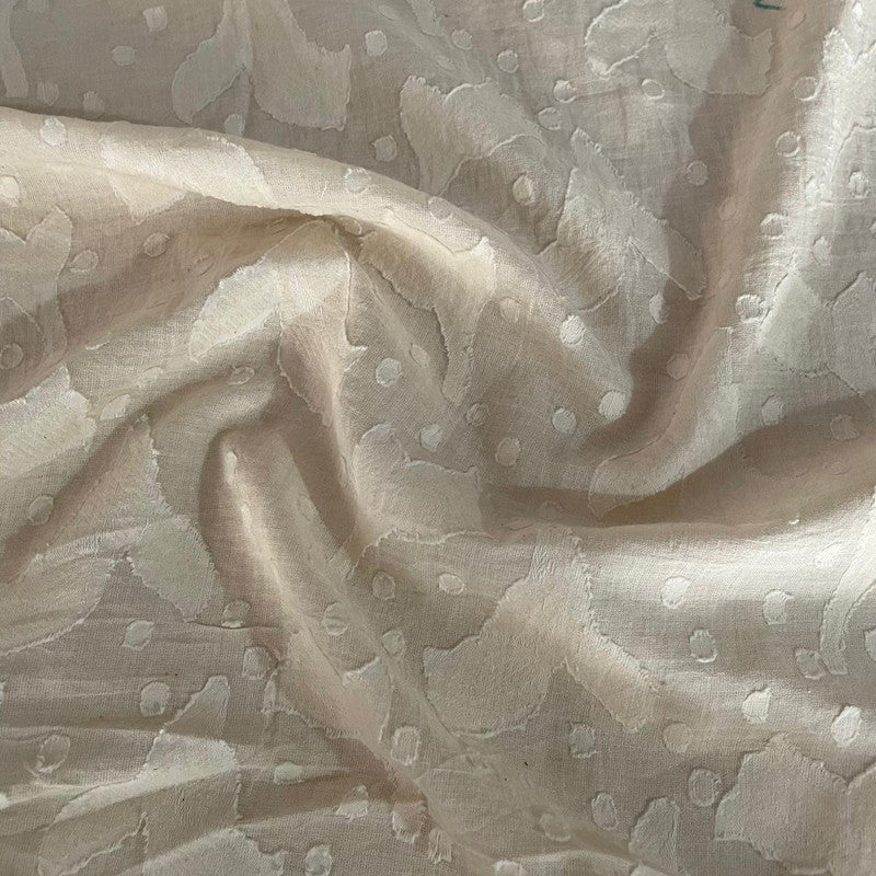 Cotton Embroidered Fabric OSCP549