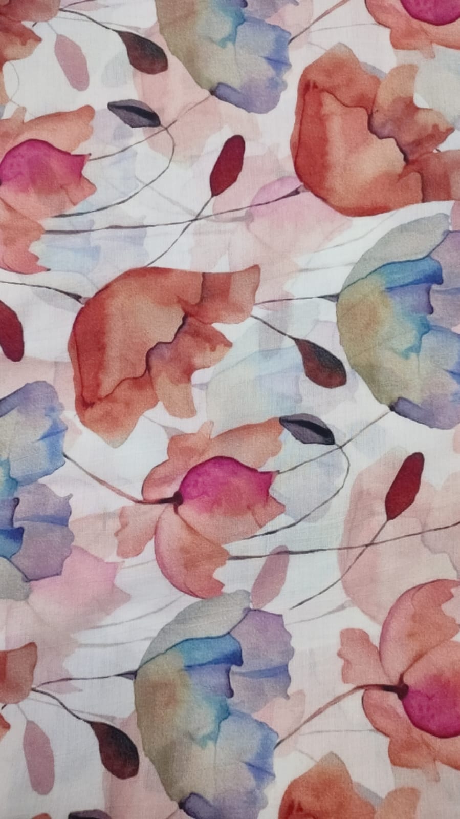 Sushi Voile Print Fabric SVPF072