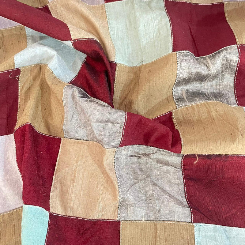 Patchwork On Raw Silk OSCP140