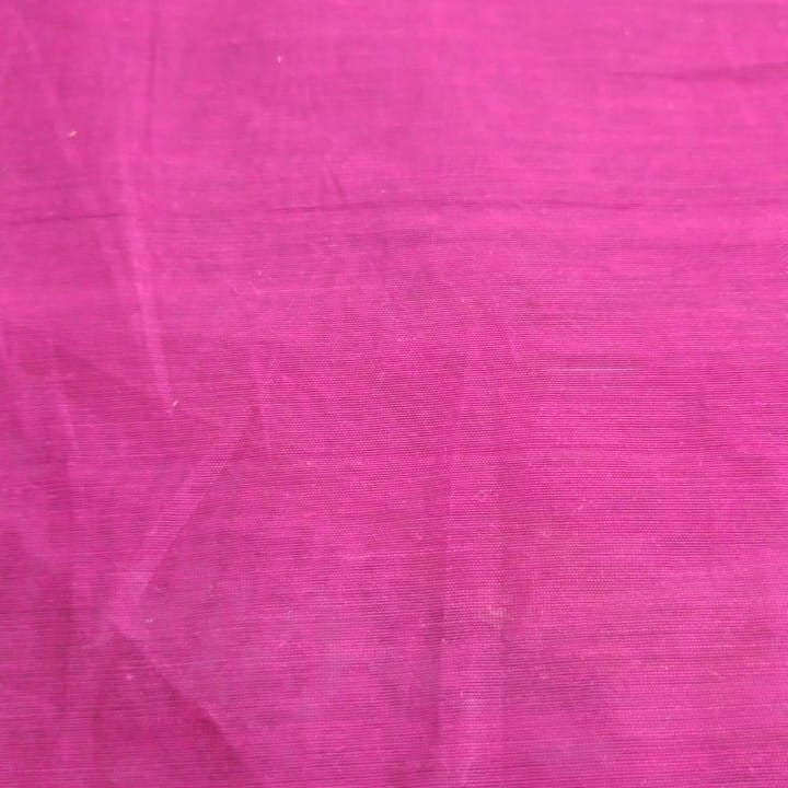 Pink Plain Cotton Chandri Dyed Fabric #04