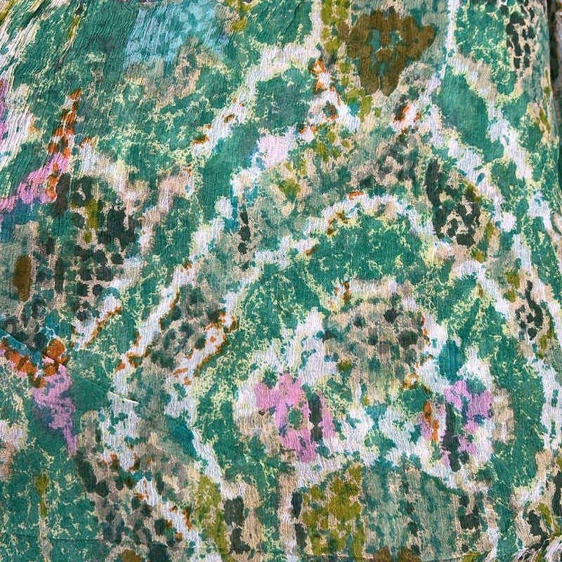 Silk Chiffon Print Fabric SFDS21