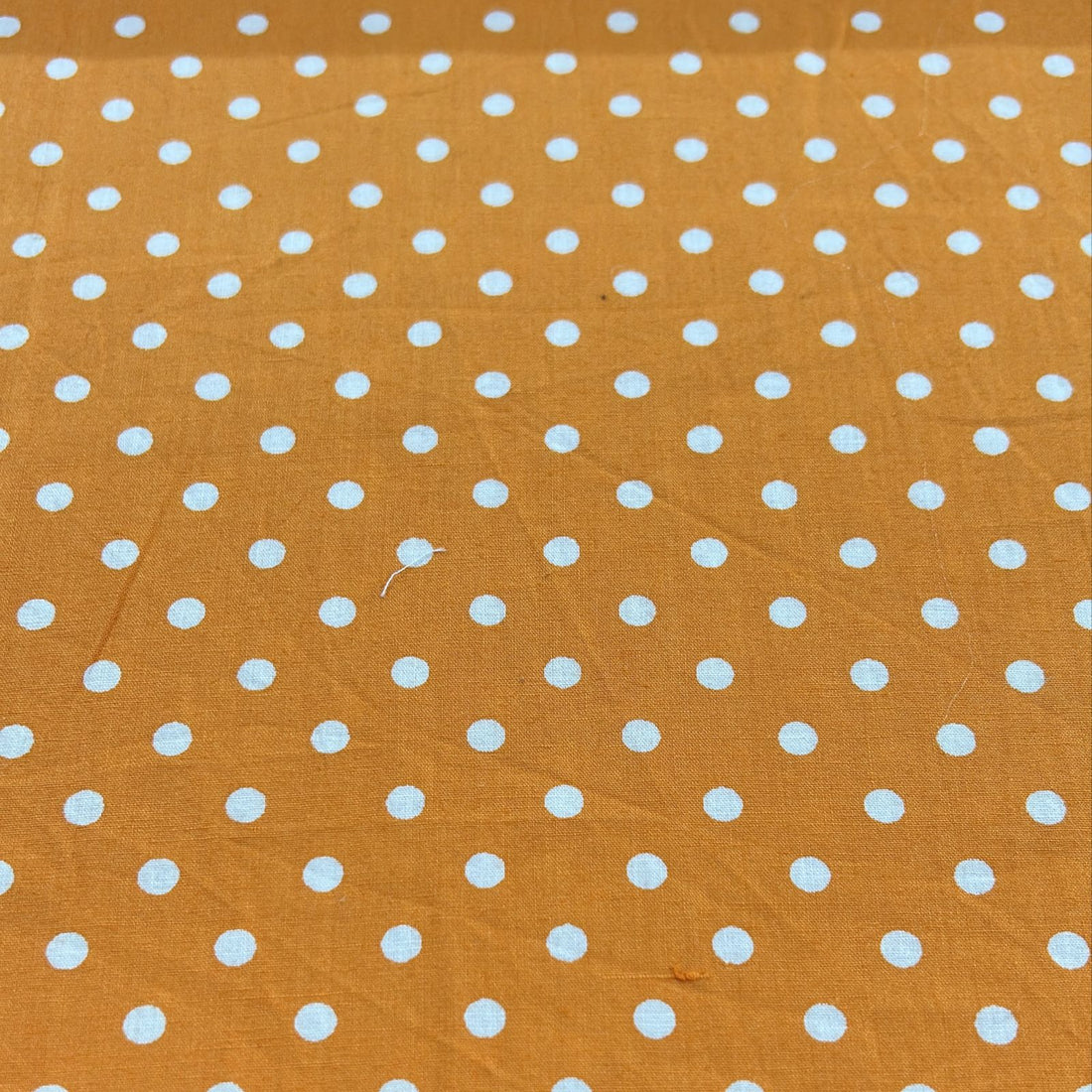 Polka Dot Print On Cotton Fabric