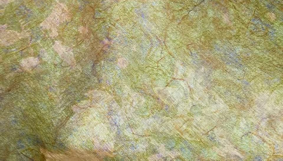 Silk Linen Jacquard (SLQ118-Green)