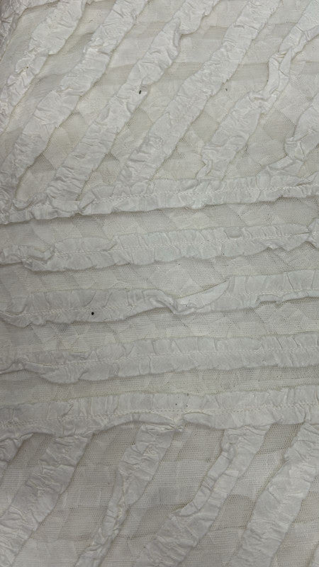 Net Frill Lace Fabric SFDS109
