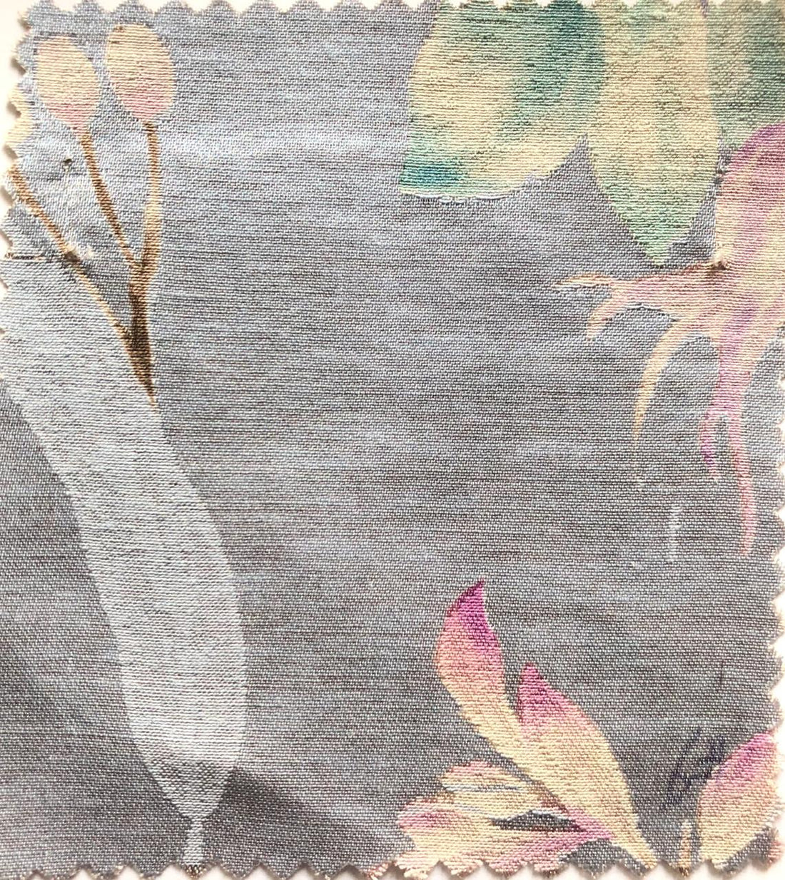 Silk Linen Jacquard (SLQ104-Sky Blue)