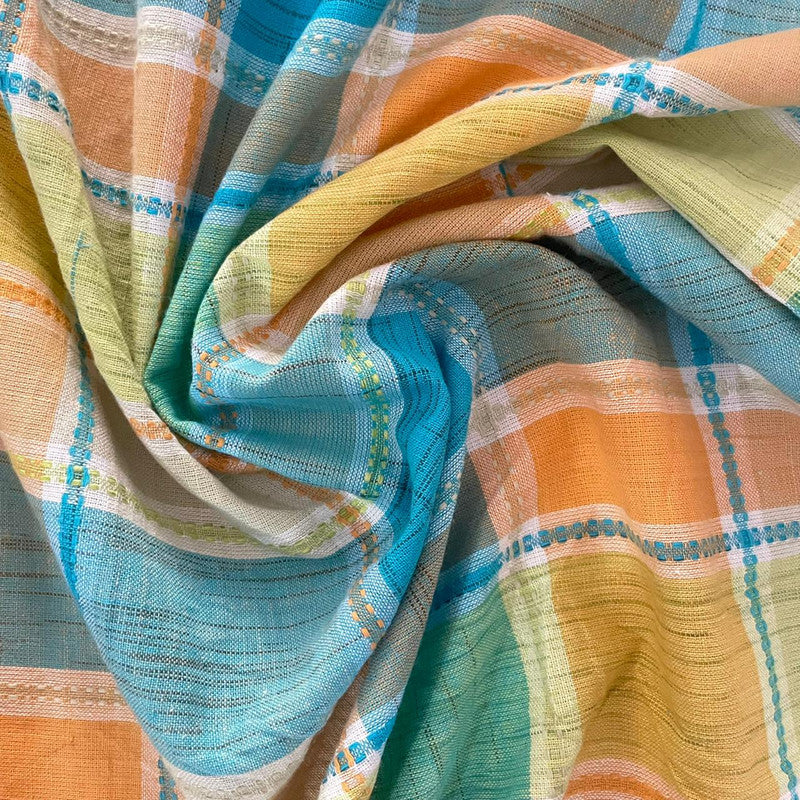 Cotton Check Fabric OSCP152
