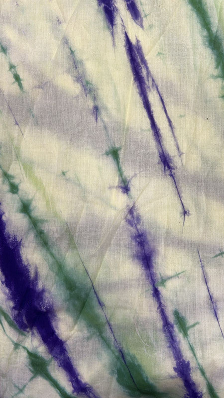 Tie Dye Viscose Print Fabric SFDS79