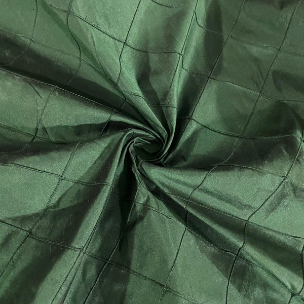 Pin Tuck on Dupion Silk-PTDS01