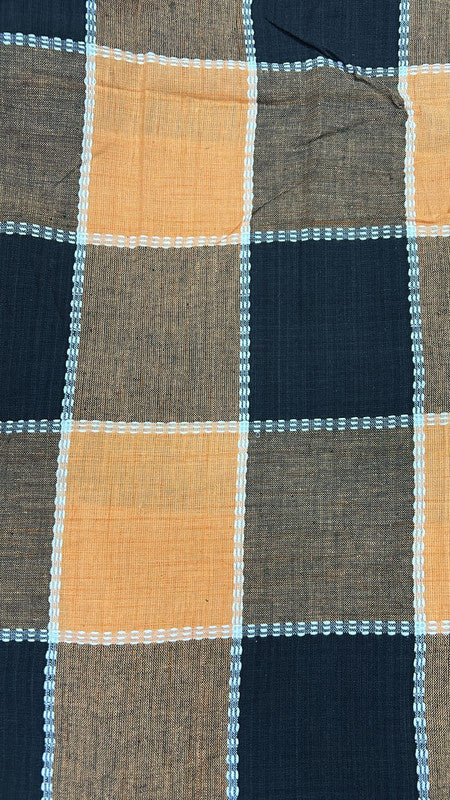 Cotton Check Dobby Yarn Dyed Fabric SFDS91