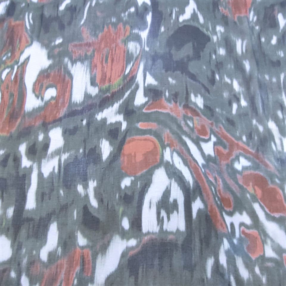 Animal Print On Silk Chiffon-SCPS106