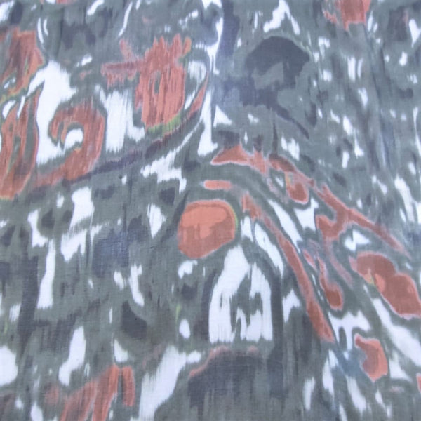 Animal Print On Silk Chiffon-SCPS106