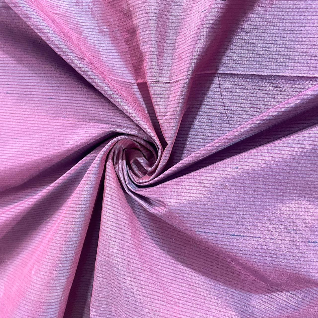 Dupion Silk -Cherry Purple -Stripes