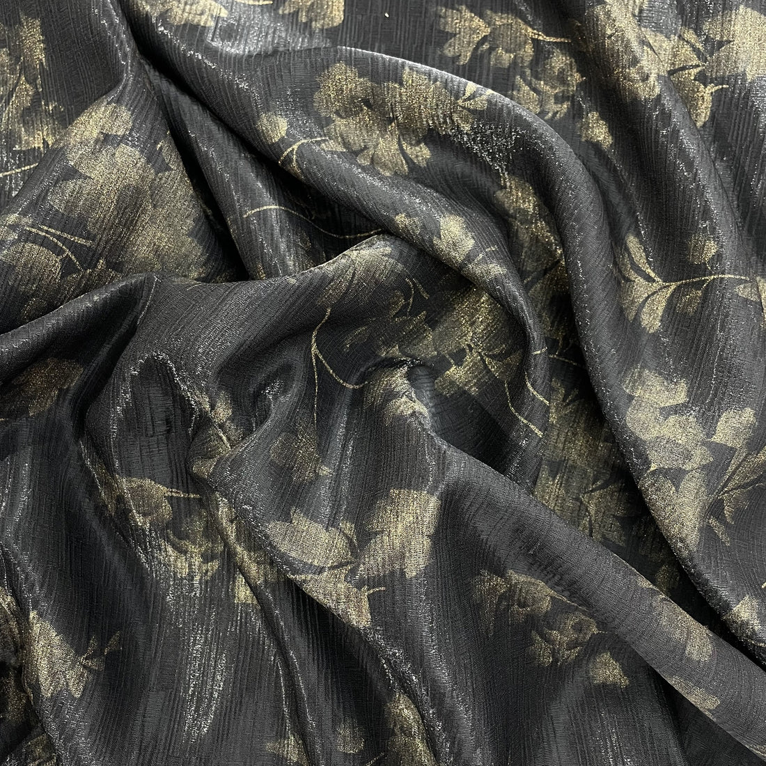 Metallic Printed Jacquard
