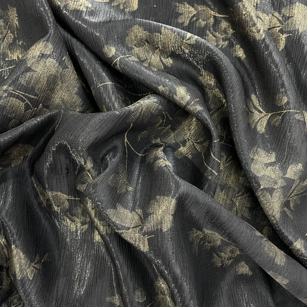 Metallic Printed Jacquard