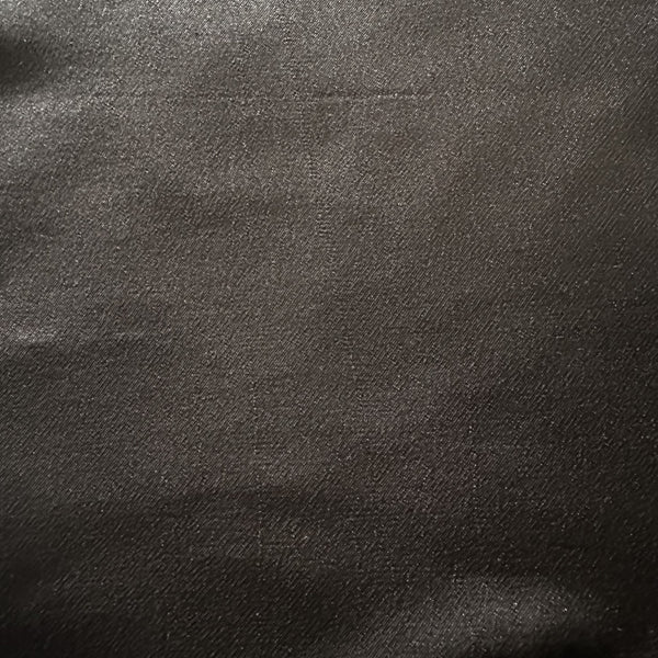 Alpine Jacquard Fabric (Plain Black)