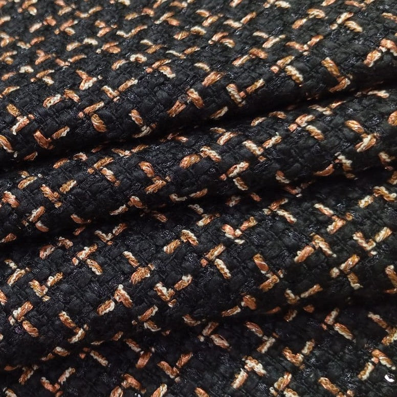AGT-HNL-82 (Black Orange) Tweed