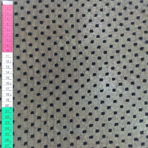 Clip Jacquard Dyed Fabric (Black Dot)