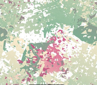 Brush Forest Art Print On Korean Satin KSPA73
