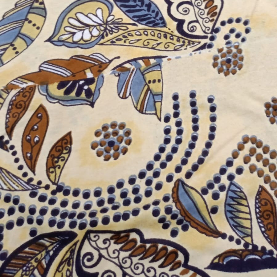 Paisley Print On Cotton Knitted CKPS09