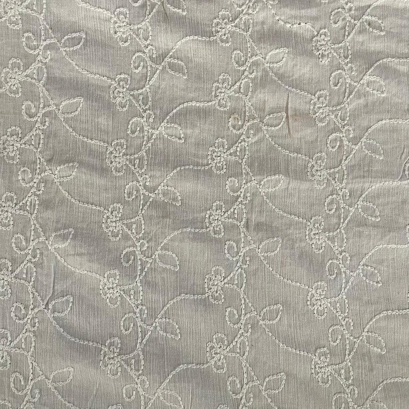 Cotton Embroidered Fabric OSCP314