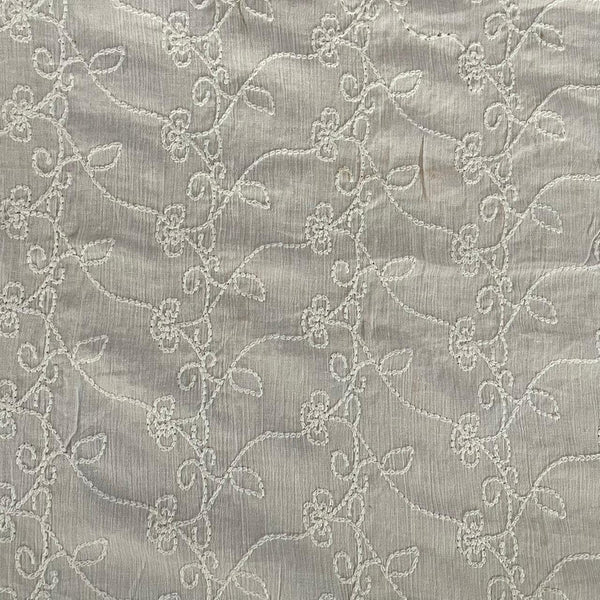 Cotton Embroidered Fabric OSCP314