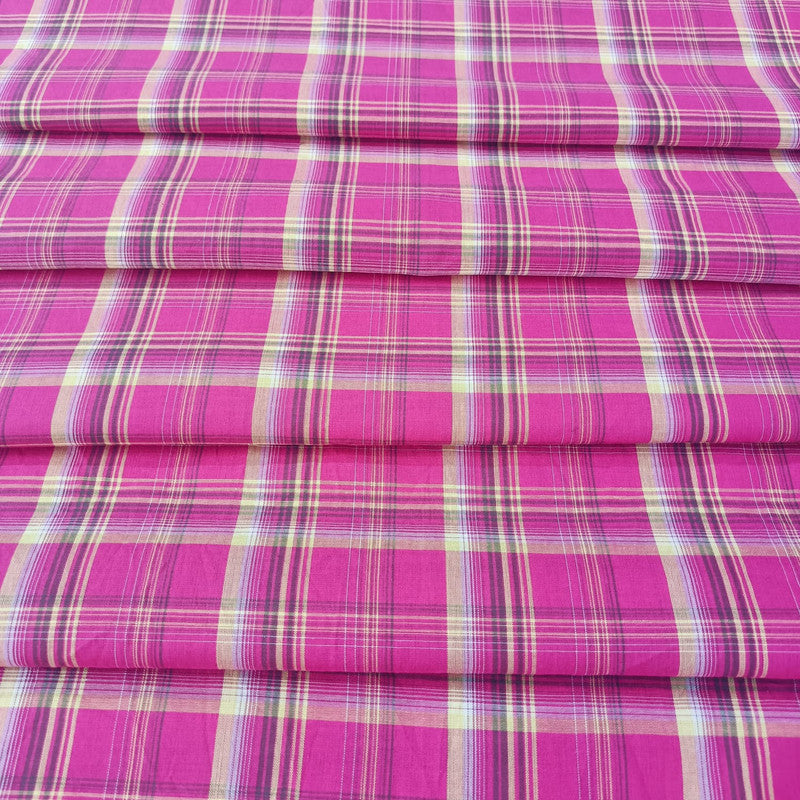 Cotton Check 60 Inch Y/D Fabrics CCYD43
