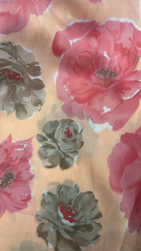 Georggete Print Fabric SFDS118