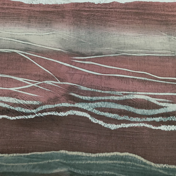 Desert Artwork Print On Korean Satin-KSPB77