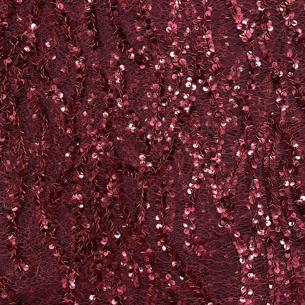 Wave Sequins French Lace