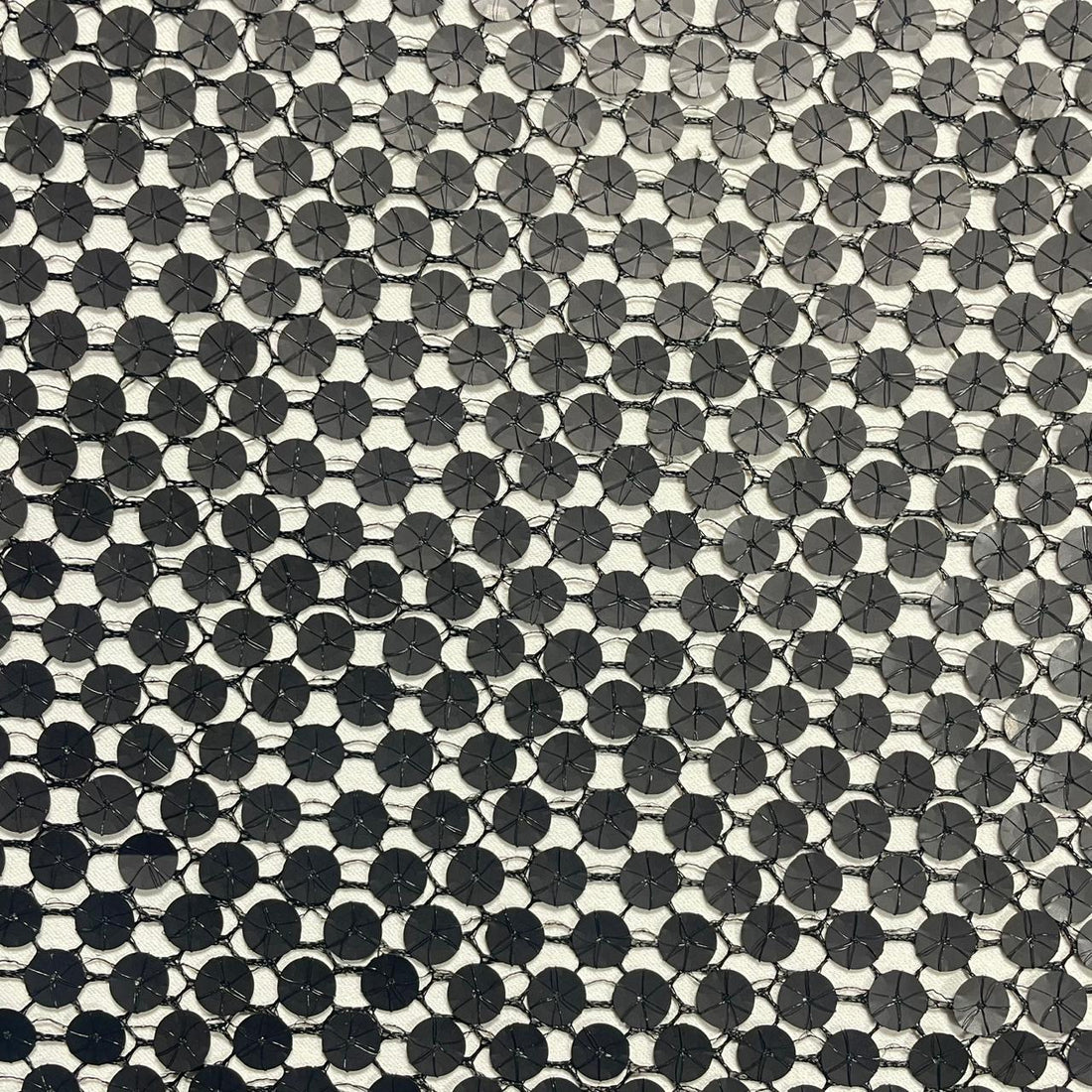 Antique Disc Sequins Fabric