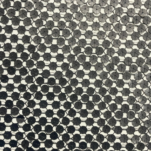 Antique Disc Sequins Fabric